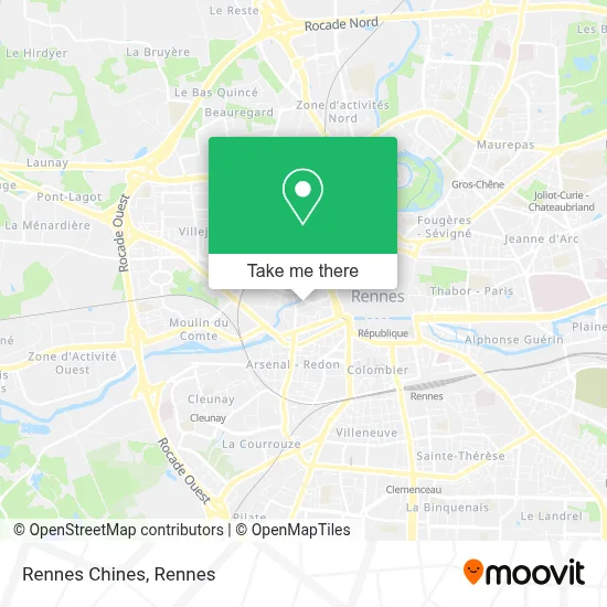 Rennes Chines map