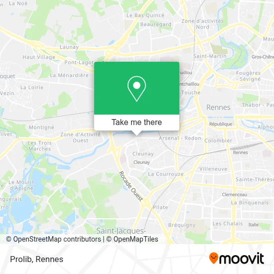 Prolib map