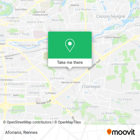 Aforians map