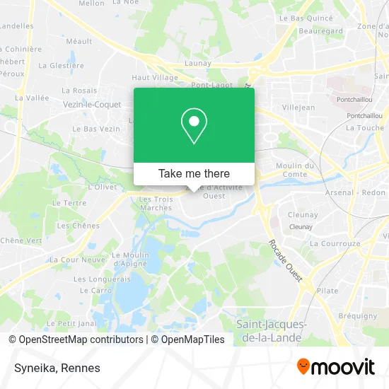 Syneika map