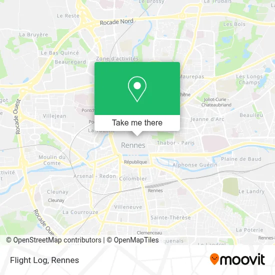 Carnet De Vol map