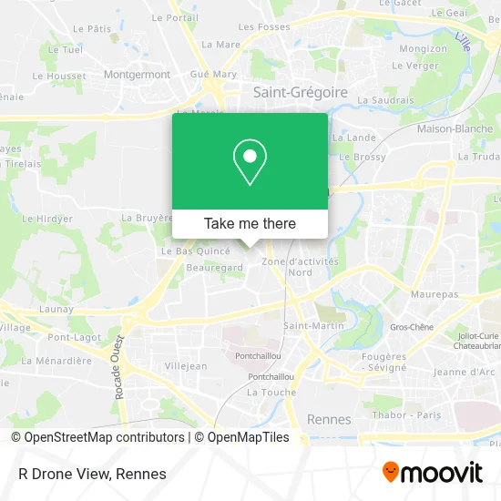 R Drone View map