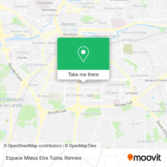 Espace Mieux Etre Tuina map
