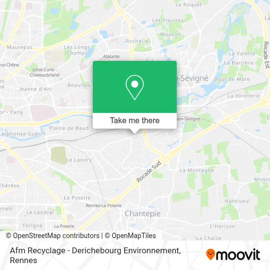 Afm Recyclage - Derichebourg Environnement map