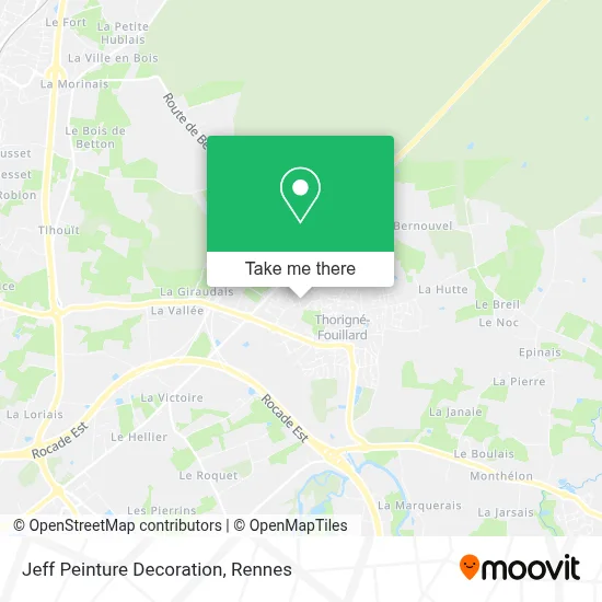 Jeff Peinture Decoration map