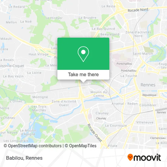 Babilou map