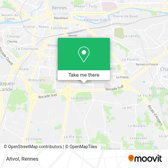 Añvol map