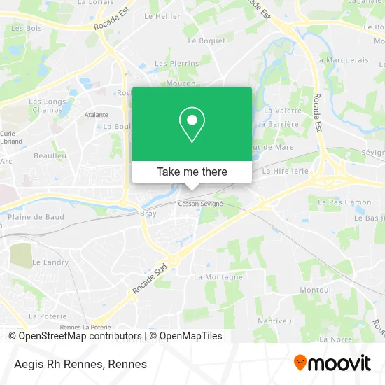 Aegis Rh Rennes map