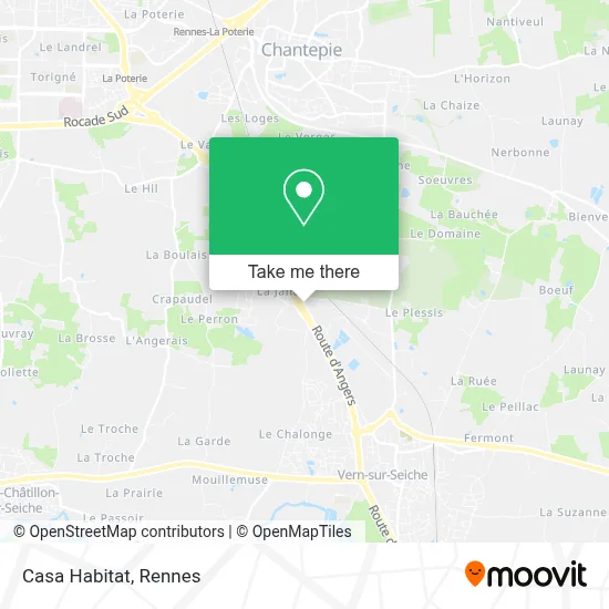 Casa Habitat map