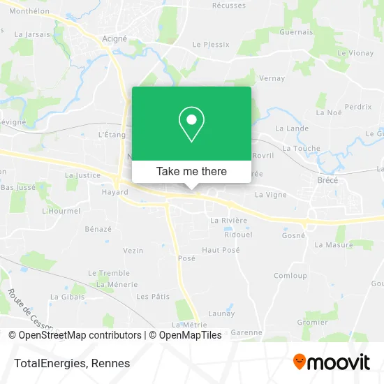 Totalenergies map