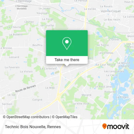 Technic Bois Nouvelle map
