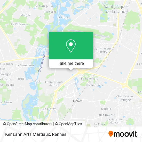 Ker Lann Arts Martiaux map