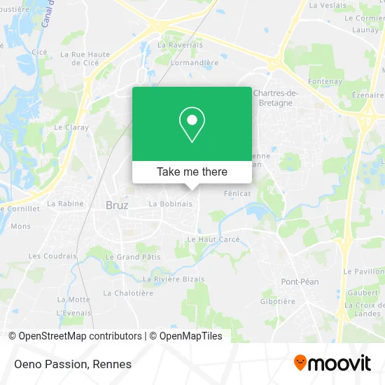 Oeno Passion map
