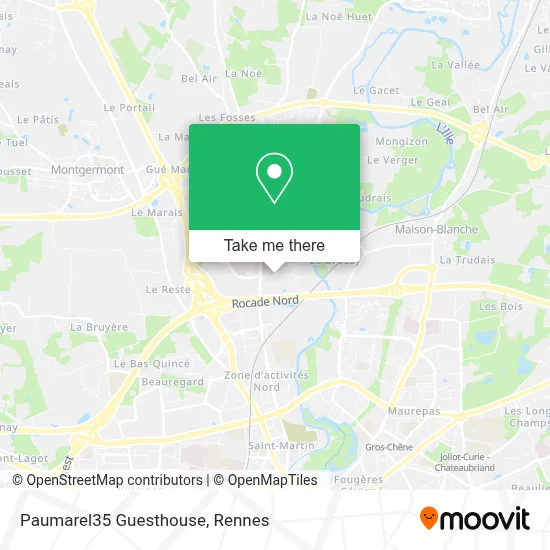 Paumarel35 Guesthouse map