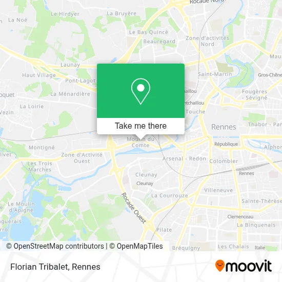 Florian Tribalet map