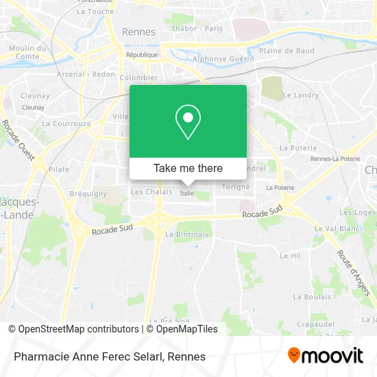 Pharmacie Anne Ferec Selarl map