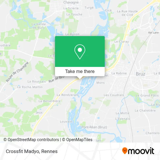 Crossfit Madyo map