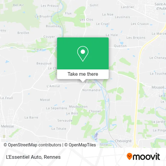 Mapa L'Essentiel Auto