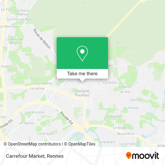 Carrefour Market map