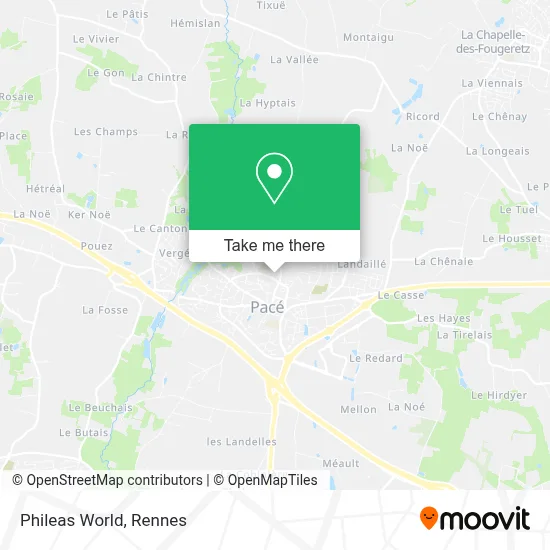 Phileas World map