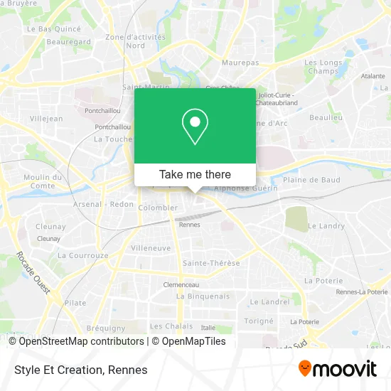Style Et Creation map