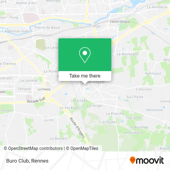 Buro Club map