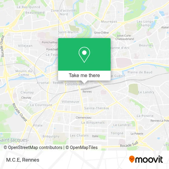 M.C.E map