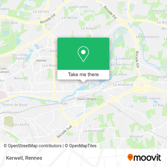 Kerwell map