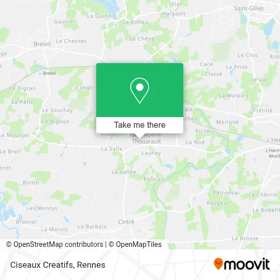 Ciseaux Creatifs map