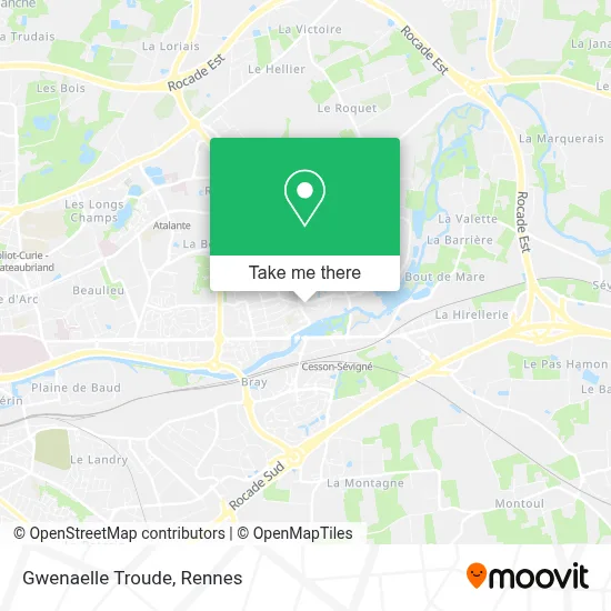 Gwenaelle Troude map
