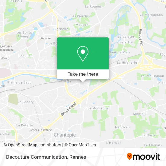 Decouture Communication map