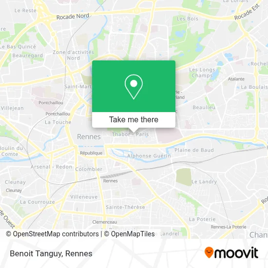 Benoit Tanguy map