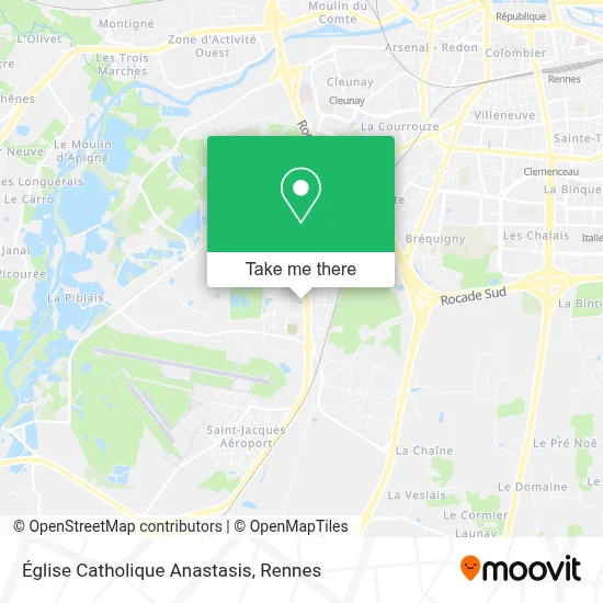 Église Catholique Anastasis map