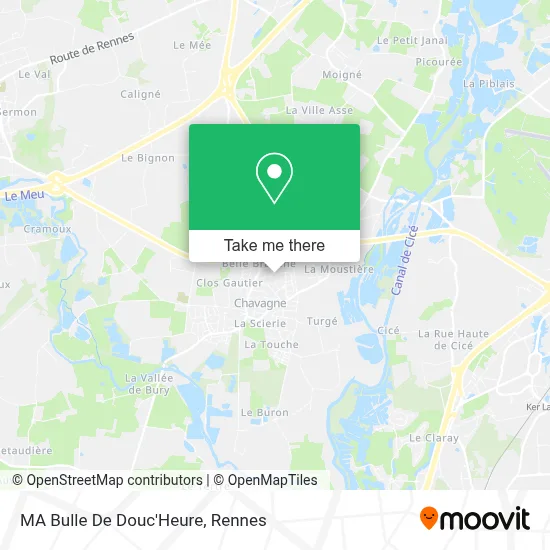 MA Bulle De Douc'Heure map
