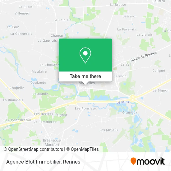 Agence Blot Immobilier map
