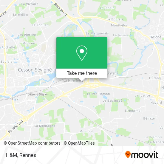 H&M map