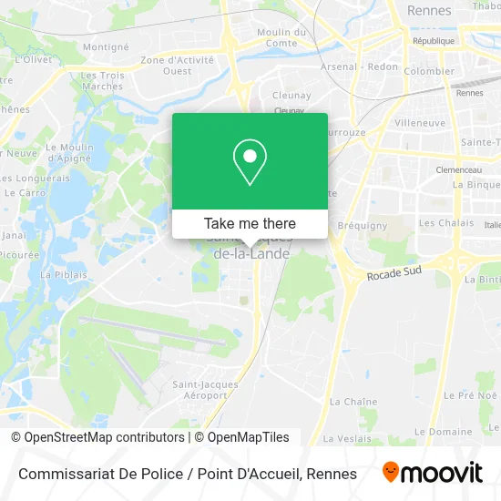Commissariat De Police / Point D'Accueil map