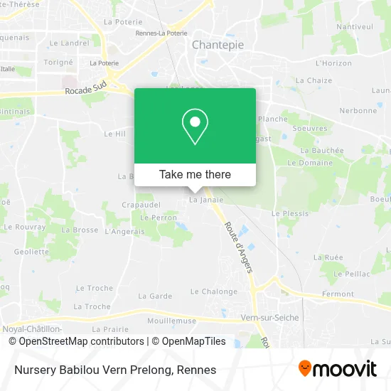 Nursery Babilou Vern Prelong map