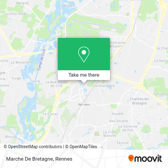 Marche De Bretagne map