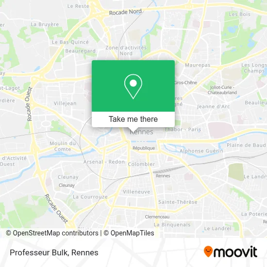 Professeur Bulk map
