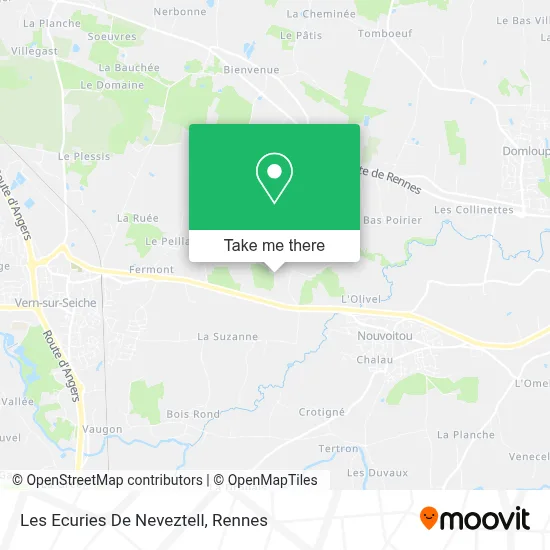 Les Ecuries De Neveztell map