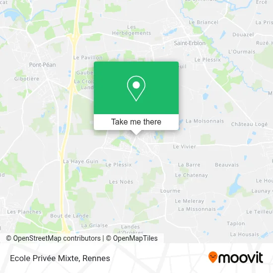 Ecole Privée Mixte map