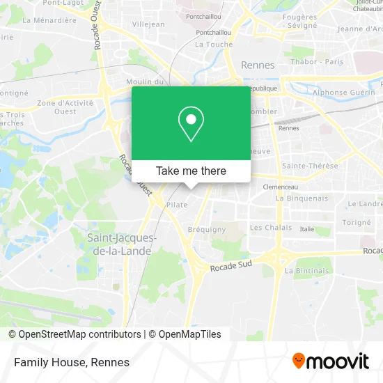Maison Des Familles map