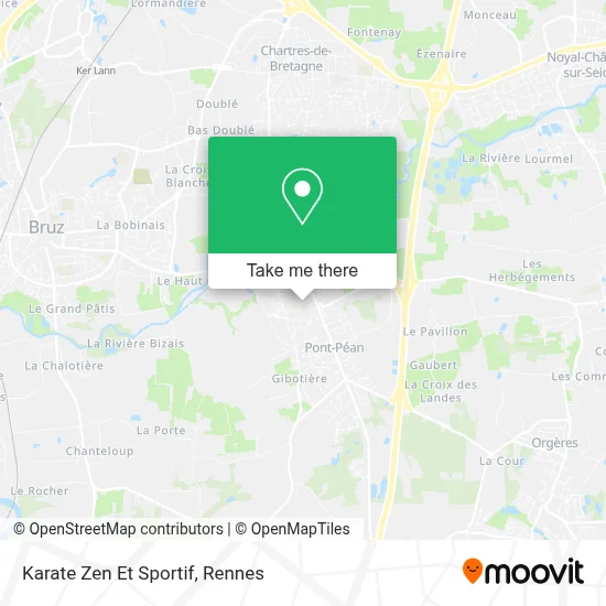 Karate Zen Et Sportif map
