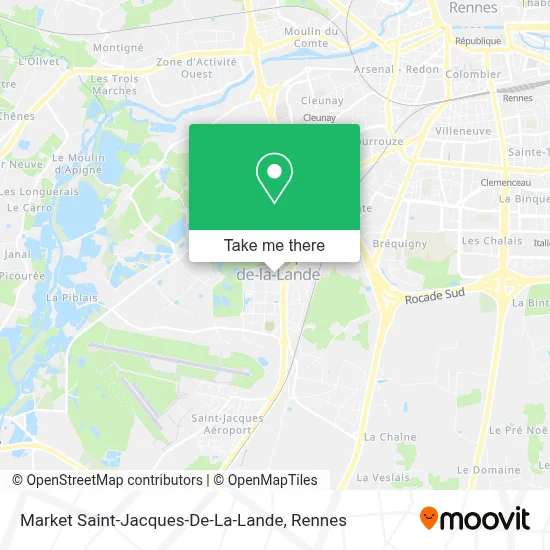 Market Saint-Jacques-De-La-Lande map