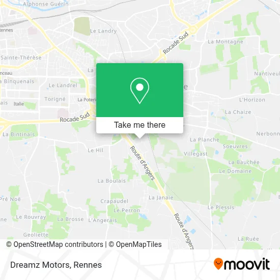 Dreamz Motors map