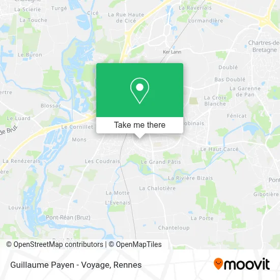 Guillaume Payen - Voyage map