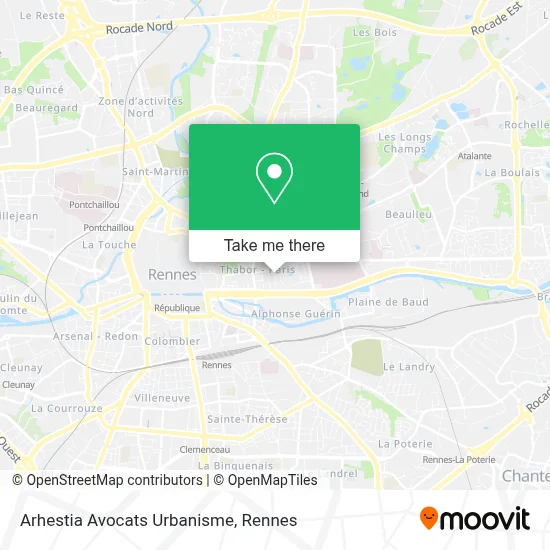 Arhestia Avocats Urbanisme map