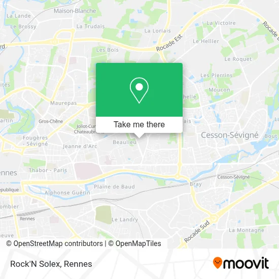 Rock'N Solex map