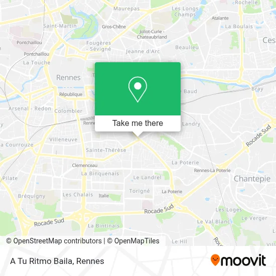 A Tu Ritmo Baila map